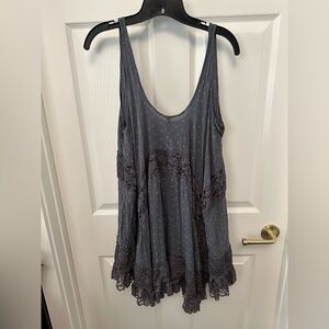 Free people lace slip dress